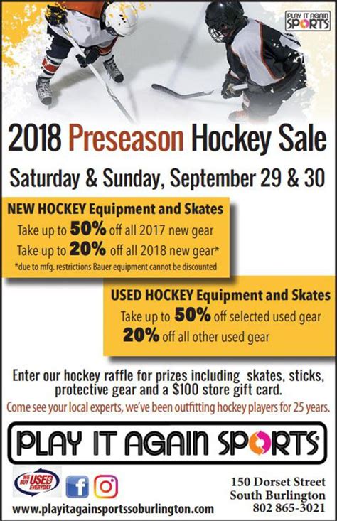 Hockey SALE .